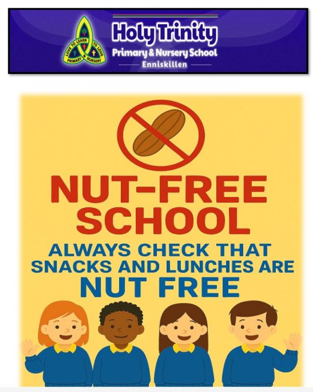 Holy Trinity is a Nut Free school